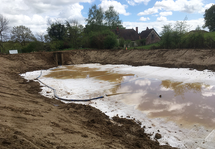 travaux etang chatelay